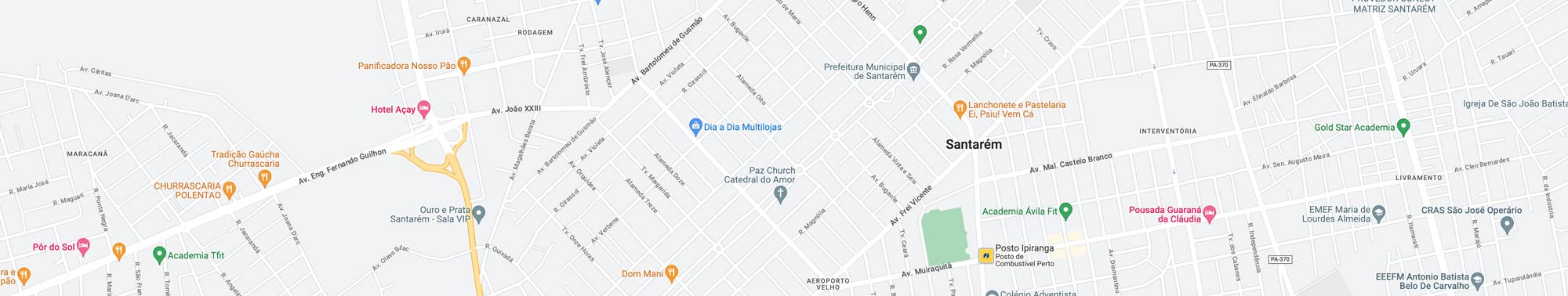 Mapa de Santarém