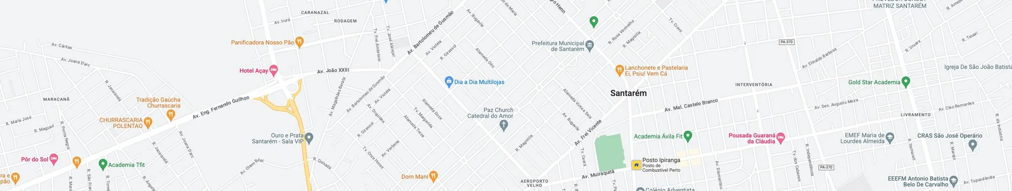 Mapa de Santarém
